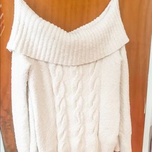 Free People Spring Off Shoulder Sweater